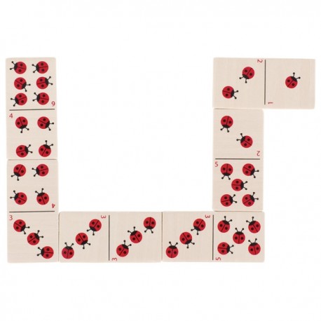 Jeu Domino Coccinelle