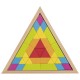 Jeu de mosaïque triangle