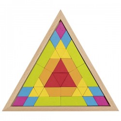 Jeu de mosaïque triangle