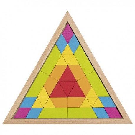 Jeu de mosaïque triangle