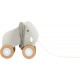 Eléphant à tirer avec oreilles crépitantes