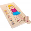 Puzzle Anatomie Fille