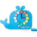 Horloge Educative et Tableau Baleine